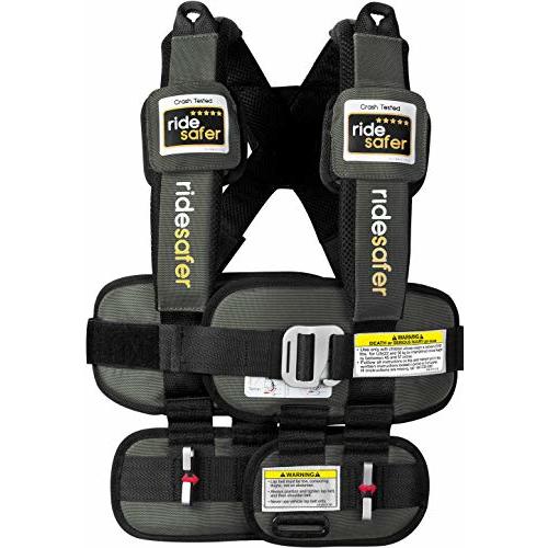 Safe Traffic System Ride Safer Travel Vest Gen 5, Large, Gray