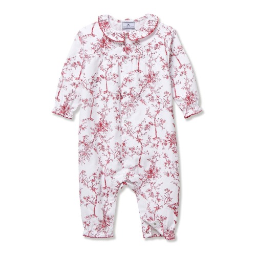 Madeline Twill Romper, 6-12M- Only 2 left