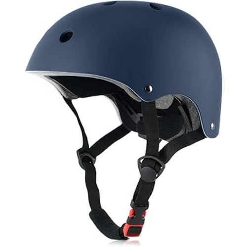 Kids Bike Helmet, Adjustable and Multi-Sport, from Toddler to Youth, 3 Sizes