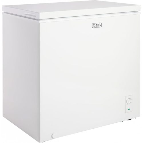 BLACK+DECKER 7.0 Cu. Ft. Chest Freezer, Holds up to 245 Lbs. of Frozen Food with Organizer Basket
