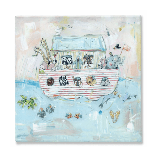 Noah's ark II on canvas – Chelsea McShane Art
