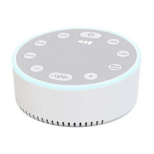 Sleep Therapy White Noise Machine, Soothing Nature Sounds for Baby Kid Adult, Portable Relaxation Wellness Meditation and Naps, Peaceful Rest Sleep Aid, Holiday Gift