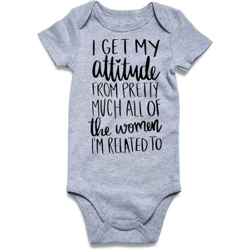 Loveternal Neutral Baby Girls Boys Cotton Romper Cute Saying Newborn Clothes 0-12 Months