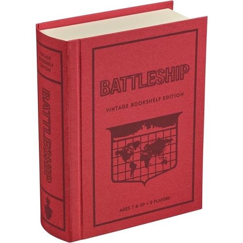 WS Game Company Battleship Vintage Bookshelf Edition