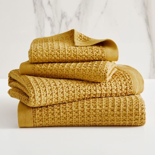 Waffle Towel Set | Golden Oak