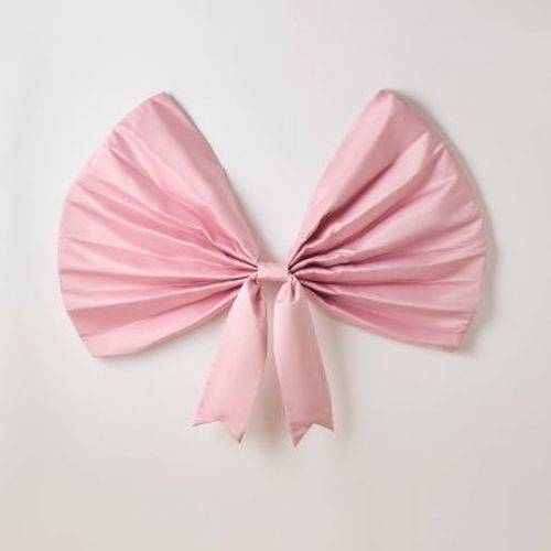 57" Bow Decorative Wall Hanging Pink