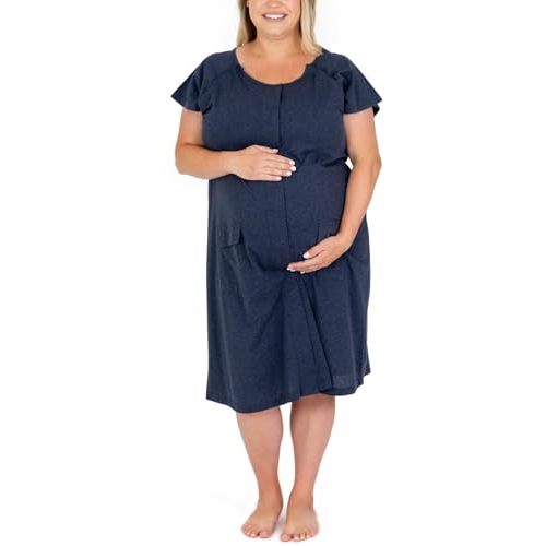 Kindred Bravely Labor and Delivery Gown, 3 in 1 Hospital Gowns for Women Labor Delivery