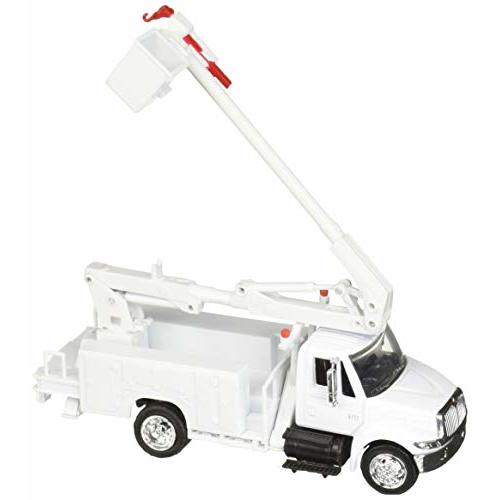 International 4200 Line Maintenance Service Truck White Long Haul Trucker Series 1/43 Diecast Model by New Ray