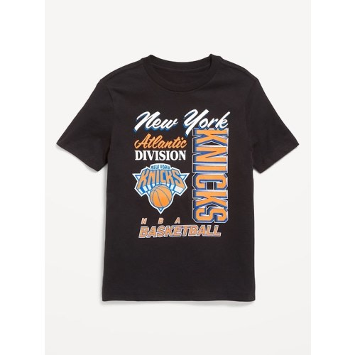 NBA© New York Knicks© Gender-Neutral Graphic T-Shirt for Kids