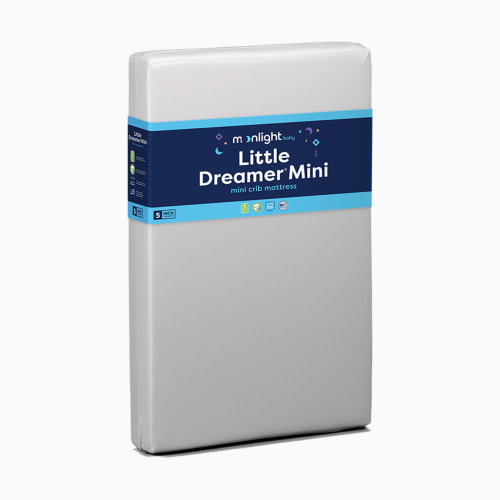 Moonlight Slumber Mini Crib Size Little Dreamer Mattress - White