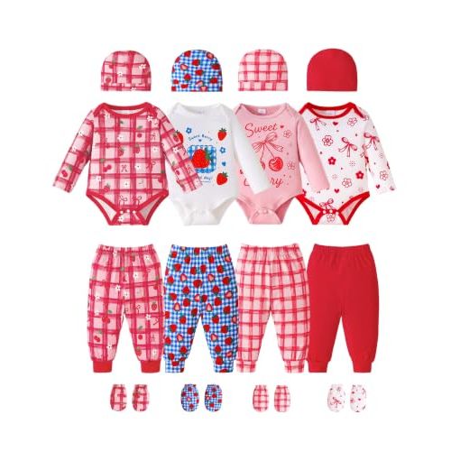 Baby Boy Girl Clothes Preemie Newborn Must Have Infant Essentials Outfits 20 Piece Clothing 0-18 Months