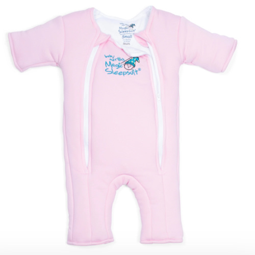 Pink Baby Merlin’s Magic Sleepsuit – Cozy 100% Cotton Baby Sleepwear
