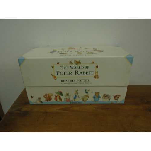 Set of 23 Beatrix Potter Box Set. With DJs  2002 printing.