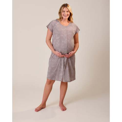 Universal Labor & Delivery Gown | Lilac Bloom - Kindred Bravely