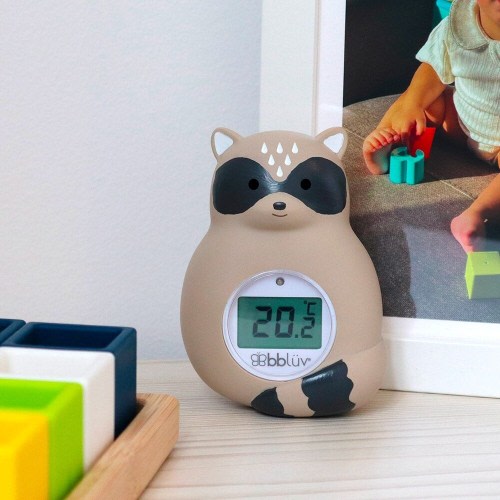 bbluv Rakü Bath and Room Thermometer - Brown