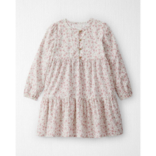 Girls Organic Cotton Dress in Prairie Blossom Print - Little Planet | Carter's