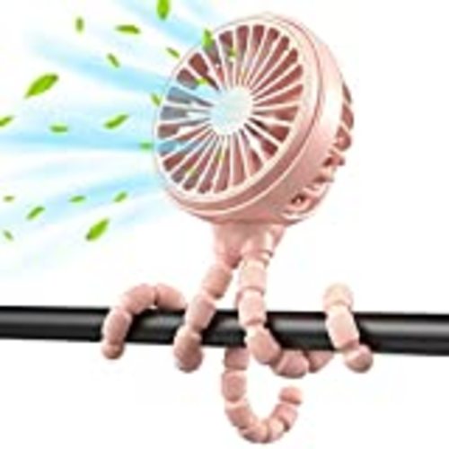 Amazon.com: WiHoo Stroller Fan Clip On Baby 5200mAh Portable Fan Rechargeable Battery Operated Fan Mini Handheld Car Seat Fan Small USB Desk Personal Fan for Stroller Accessories/Crib/Home Office : Baby