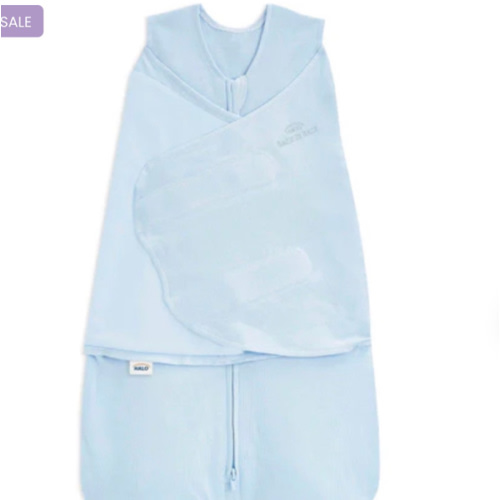 Chambray Organic Cotton Swaddle | HALO