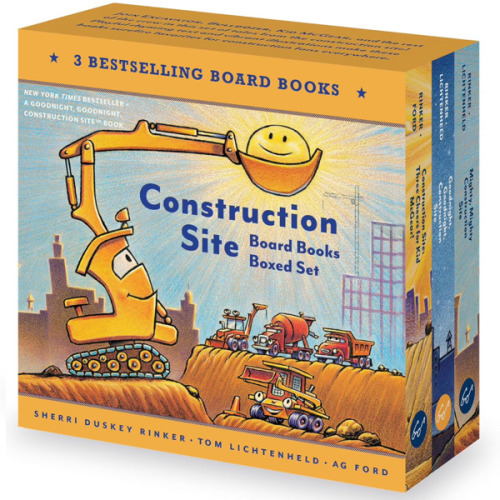 Construction Site Board Books Boxed Set (Goodnight Construction Site)