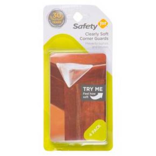 Safety 1st(R) Clearly Soft Corner Guards - 4pk