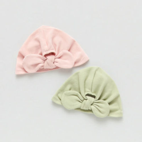 Okie Dokie Baby Girls 2-pc. Multi-Pack Baby Hat