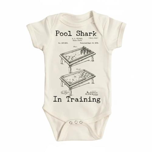 Pool Table Billiards Baby Onesie® Newborn Cotton Bodysuit Baby Shower Gift