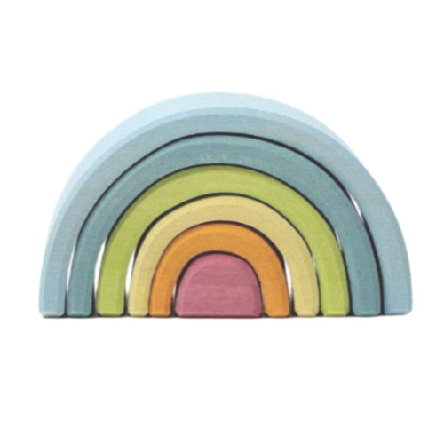 Grimm's Pastel Rainbow - Small | The Natural Baby Company