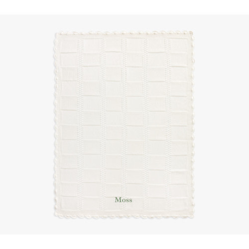 Cotton Knit Patchwork Organic Baby Blanket