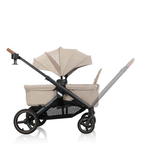 Transformer Stroller to Wagon Travel System Featuring LiteMax NXT Infant Car Seat with SensorySoothe