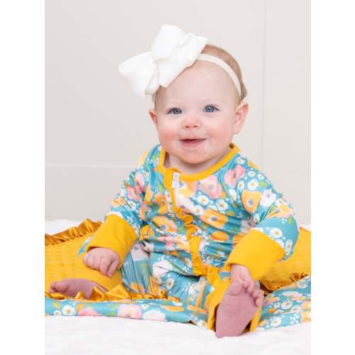 Sunshine & Daisies Sleeper Pajamas