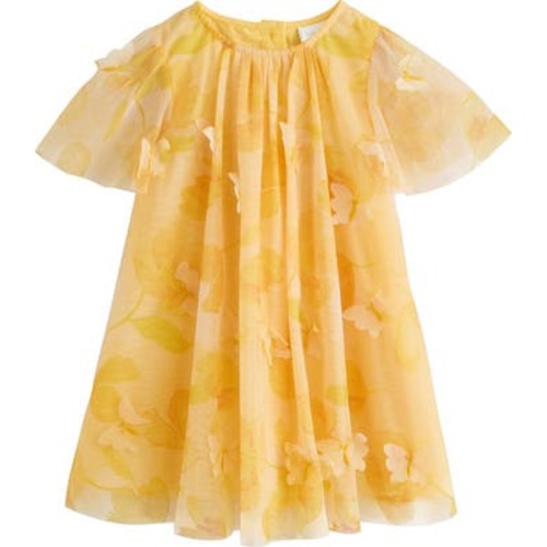 Kids' 3D Butterfly Party Dress