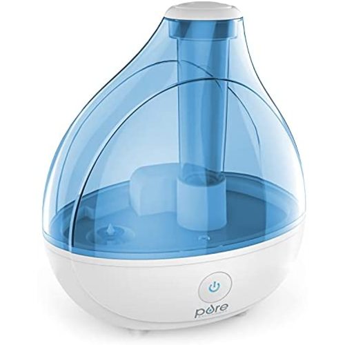 Pure Enrichment® MistAire™ Ultrasonic Cool Mist Humidifier - Premium Unit Lasts Up to 25 Hours with Whisper-Quiet Operation, Automatic Shut-Off, Night Light Function, and BPA-Free