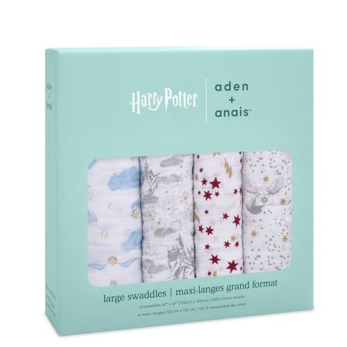 aden + anais muslin swaddle blankets - 4pk