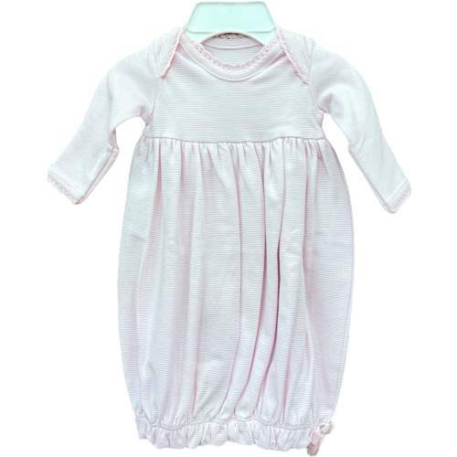 Light Pink Stripe Gown by Squiggles