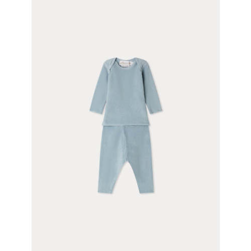 Timi organic cotton American neckline terry set | 3 Months