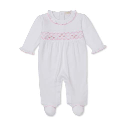 CLB Summer 26 Hand Smocked Footie