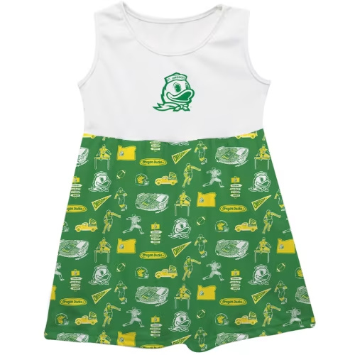 Most Popular
Girls Infant Vive La Fete Green Oregon Ducks Impressions Artwork Tank Top Dress