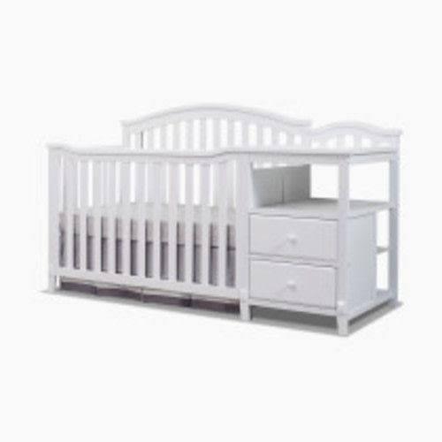 Sorelle Berkley Crib & Changer - White