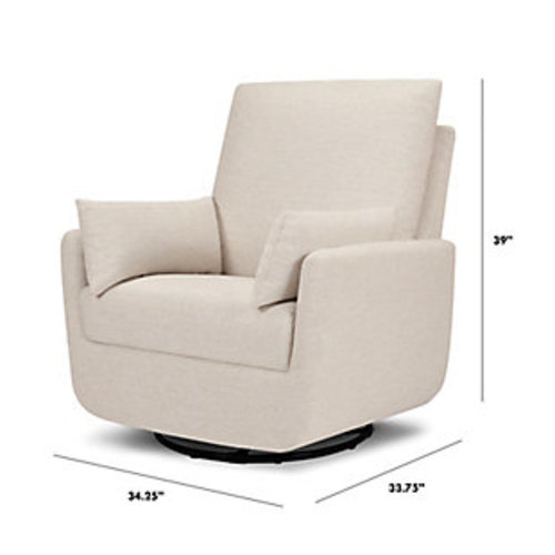 FROST GREY DaVinci Juno Swivel Glider