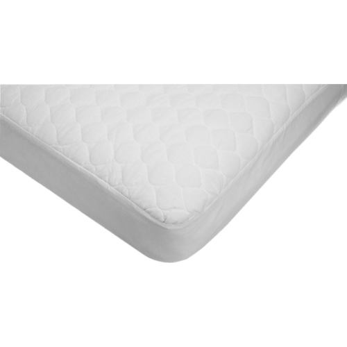 American Baby Company Waterproof Cradle/Bassinet Mattress Protector, Quilted Cotton Fitted Cradle/Bassinet Mattress Pad Cover, White, 33" x 15"