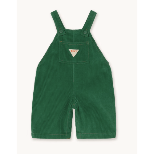 DUNGAREE CORDUROY BABY dark emerald | TINY