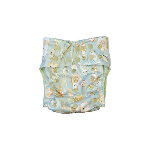 Naturalets™ pocket diaper with Trifold - Fresh