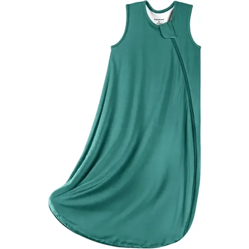 BubblePanda Modal Sleep Sack 6-12 Months 1.0 Tog Super Soft Toddler Sleep Sack for Babies 2-Way Zipper Baby Wearable Blanket