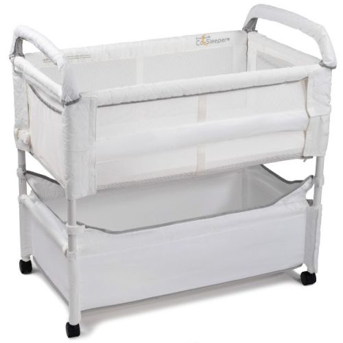 Arm's Reach Clear-Vue Co-Sleeper Bassinet - White
