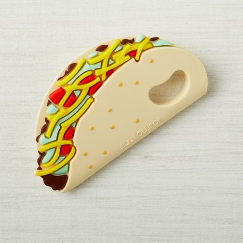 Loulou Lollipop Taco Silicone Baby Teether