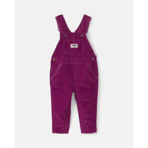 Baby Girl Corduroy Overalls - Purple - OshKosh B'gosh | Carter's