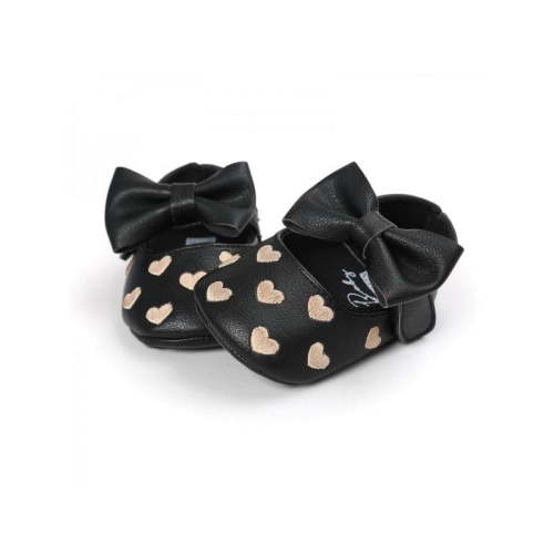 Newborn Baby Girl Soft Crib Shoes Infants Anti-slip Sneaker Prewalker 0-18M