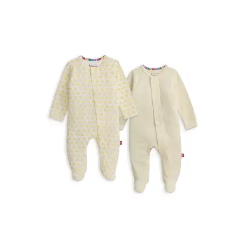 Unisex Cotton Footie Two-Pack Bundle - Baby