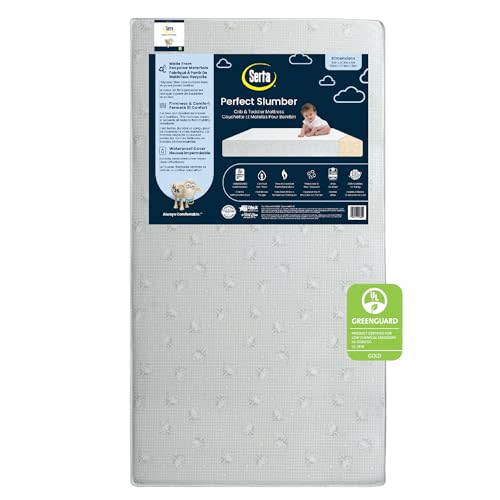 New Serta Perfect Slumber Dual Sided Crib & Toddler Mattress