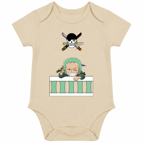Roronoa Zoro Smile Baby One Piece Outfit Bodysuit | One Piece Verse Store